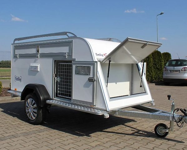 TOM DOG 4 SP Remorque Tomplan pour le transport de 4 chiens PTAC 500-750kg