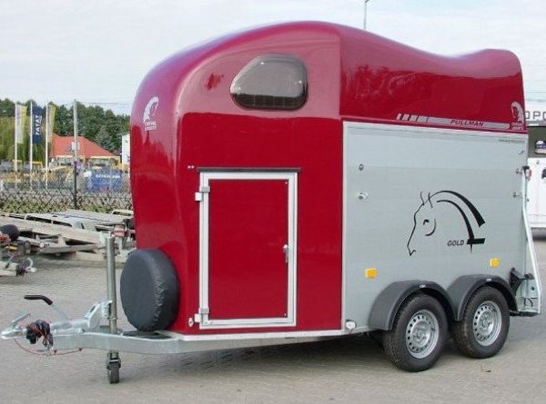 CHEVAL LIBERTE Remorque à chevaux GOLD TWO Remorque à deux chevaux en aluminium