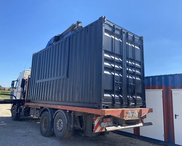 Conteneur Restauration 20 Hc Porte Ouvrant