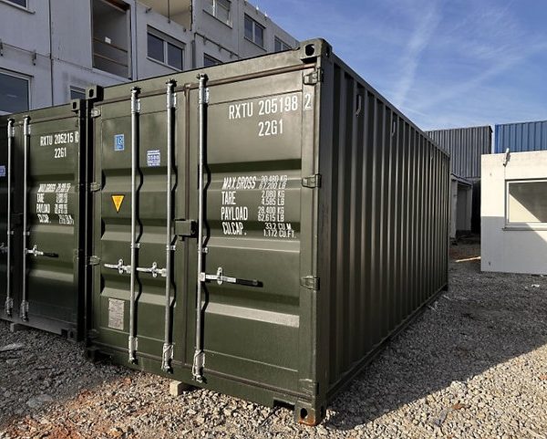 Conteneur Maritime 20′ Dv Premier Voyage