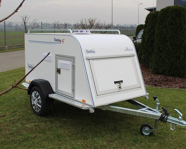 Remorque Tomplan TOM DOG 3 SP pour le transport de 3 chiens PTAC 500-750kg