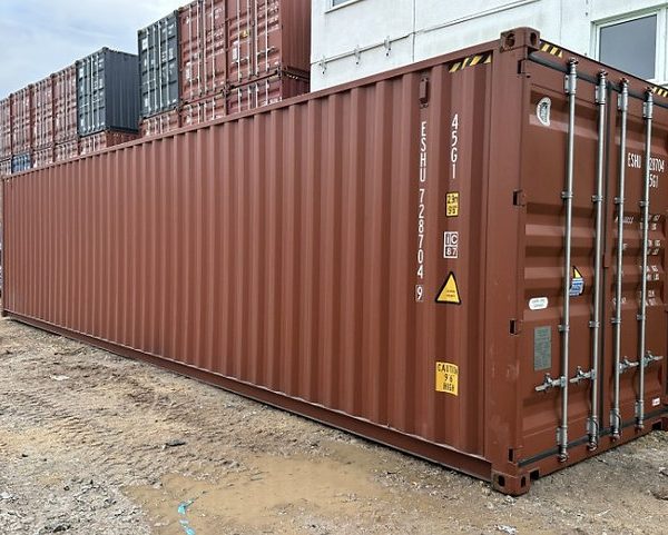 Conteneur Maritime 40′ HC Premier Voyage