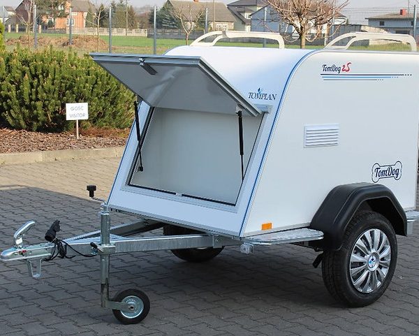 Remorque Tomplan TOM DOG 2 SP pour le transport de 2 chiens PTAC 500-750kg